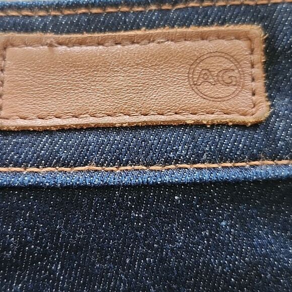 AG Adriano Goldschmied The Farrah High Rise Skinny Ankle Dark Blue Was Jeans, 26 - Picture 8 of 11